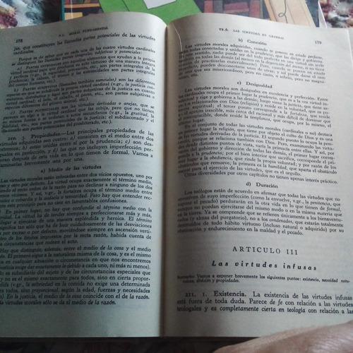 Livro Teologia Moral Para Seglares Fr. Antonio Royo Marin (Usado)