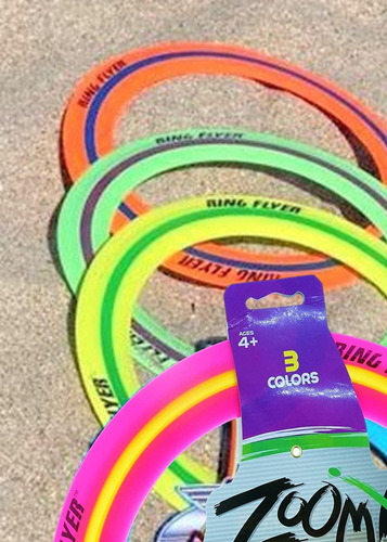 Anel De Disco Voador Ja-ru (1 Brinquedo De Frisbee Em Cores
