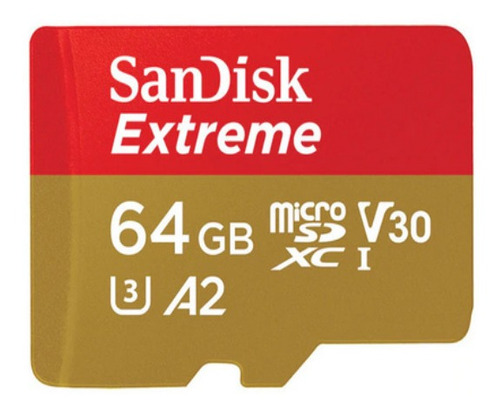 Cartão De Memória Sandisk Extreme 64gb