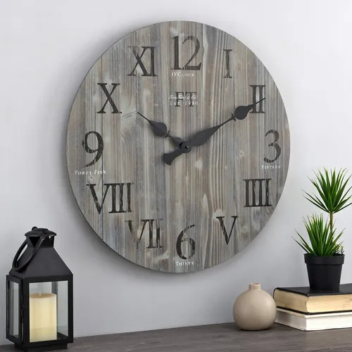 Reloj rustico sale