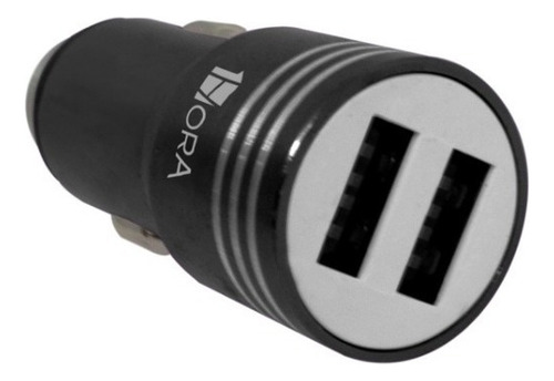 5 Cargador 1hora Automóvil 2.1a Doble Usb Cable V8 Mayoreo