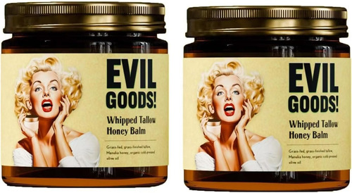 2* Evil Goods,crema De Cebo De Res Con Balsamo De Miel 100ml