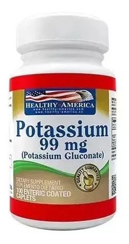 Potasio Potassium 99mg X100 Tableta - Unidad a $460