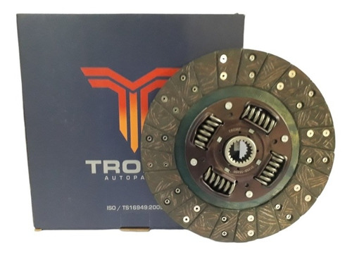 Imagen 3 de 5 de Disco De Croche Embrague Toyota Meru Hilux 2.7 Zna