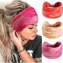 Comprar Fulztey Bandas Anchas Para Mujer Moda Cabeza Bandas Hr97s
