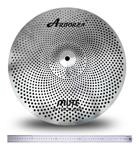 Imagen 5 de 7 de Arborea Mute Silver Matte Platillo Practica Set