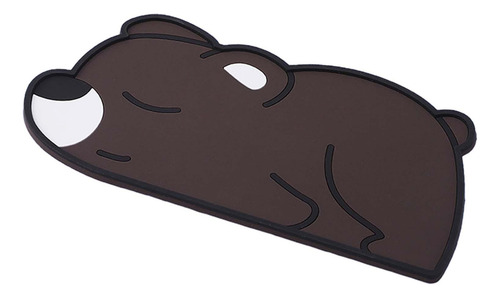 3 Alfombrilla De Pvc Para Salpicadero De Coche, Lavable, Oso