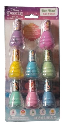 Set De Esmaltes  De Uñas Princesas Disney