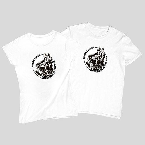 Dúo De Playeras - Amor Y Amistad - Pareja- Compa De Por Vida