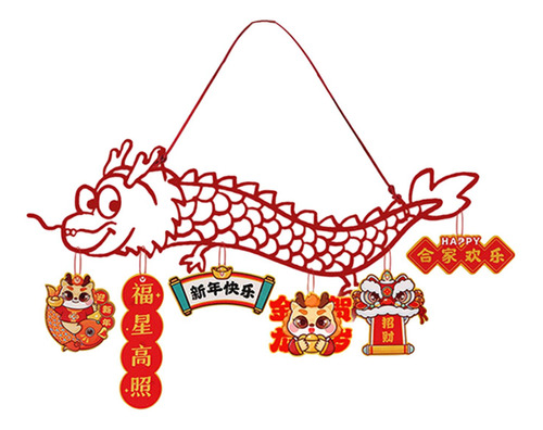 Dragón Chino Año Lunar Decoración Colgante Festival De