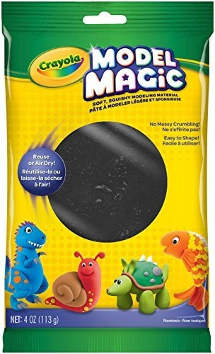  Pack 3 Model Magic Negro 4 Oz Crayola 