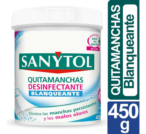 Sanytol Quitamanchas Blanqueante Desinfectante 450g
