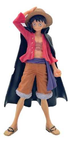 Figura Luffy Capa 16cm One Piece Importado