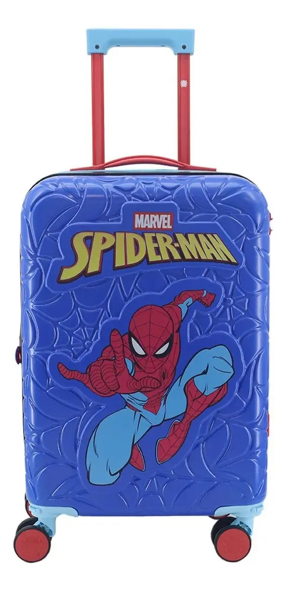Valija Spiderman De Cabina Azul Spiderman