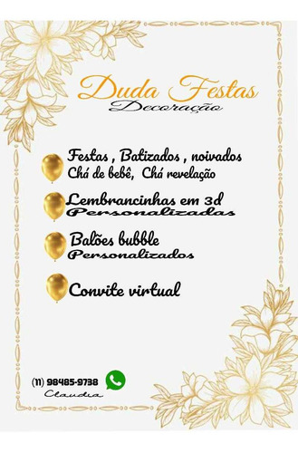 Imagem 3 de 3 de Lembrancinha Personalizadas