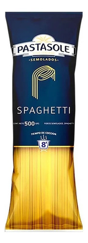 Pasta De Fideos Spaghetti Pastasole 500gr