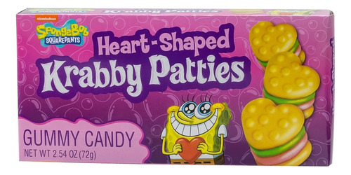 Bob Esponja Gomitas Cangreburguer Forma Corazon 63 Gr