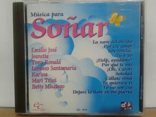 Música Para Soñar Karina Y Otros  Cd Original Usado Qqd.