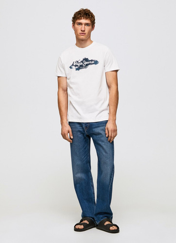Camisetas Pepe Jeans Para Hombre Raffael White