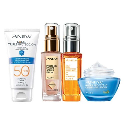 Skin Care Kit De Rutina Facial Vitamina C Avon Serum Set