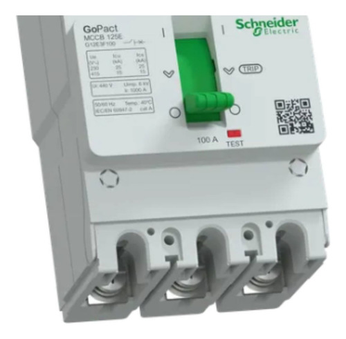 Disjuntor Tripolar 100a Caixa Moldada - Eletric Schneider