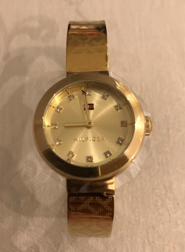 Relógio Tommy Hilfiger Feminino Aço Dourado