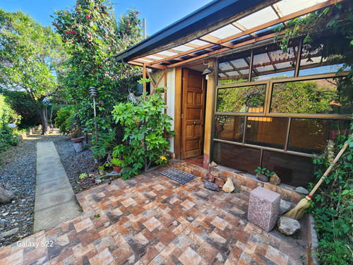 Gran Terreno Con Casa Para Remodelación En La Reina  