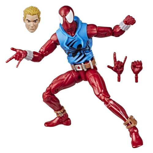 Scarlet Spiderman Marvel Legends Vintage Serie 2 Hasbro 