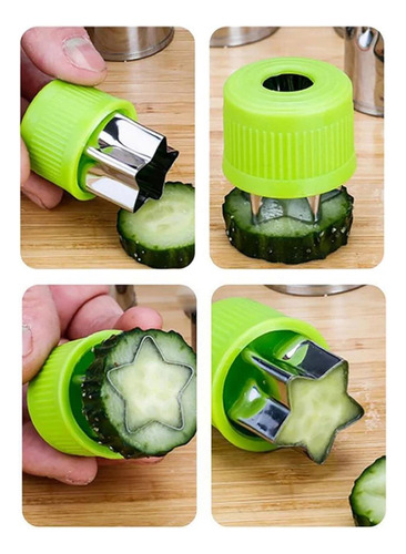 Mini Cortadores Moldes De Galletas Frutas Verduras Masas