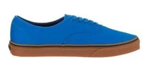 Tenis Vans Azul Rey Vn0a38emmp8 Hombre Authentic gum Env o gratis