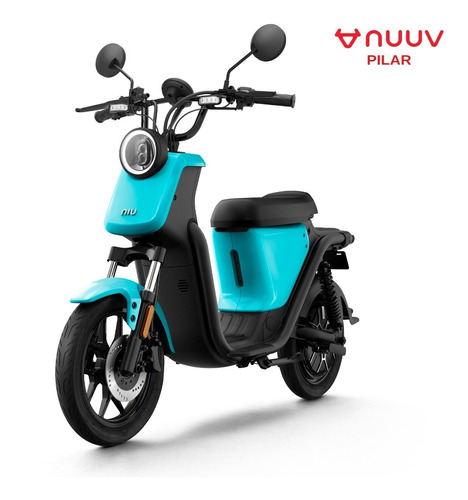 Imagen 1 de 12 de Moto Scooter Eléctrica Nuuv Uqi Sport 1200w - Nuuv Pilar