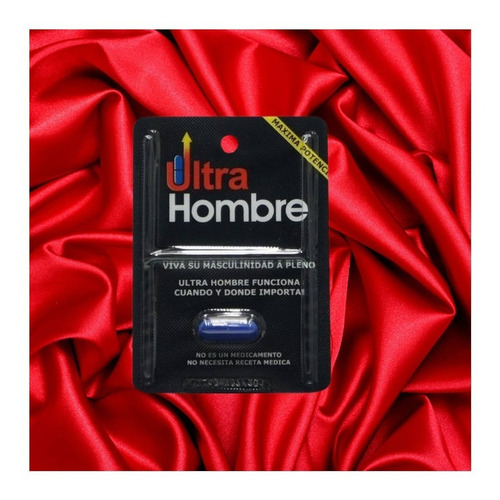 Potenciador Sexual Masculino Mejor Erección Ultra Hombre X1