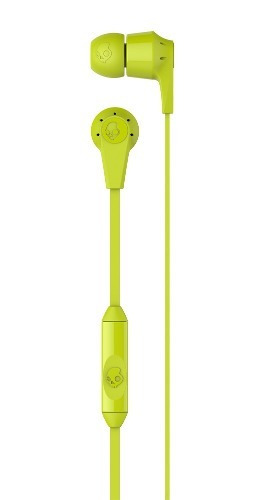 Imagen 2 de 2 de Audifonos Skullcandy Ink´d Riot Hot Lime Con Microfono