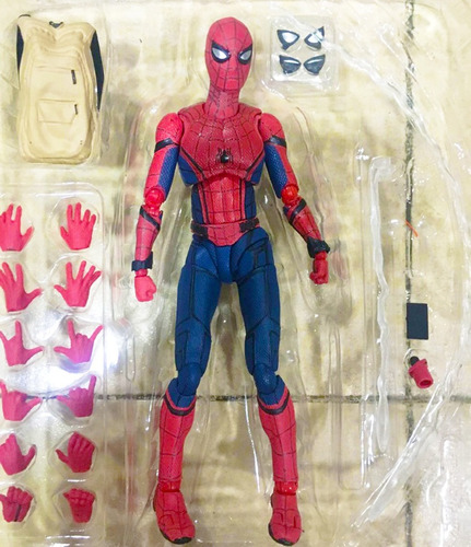 Figura De Acción Shf Spiderman Homecoming Spiderman De Pvc, | Cuotas sin  interés