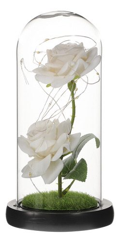 Flor Preservada De Cristal Eternal Love Rose Glass