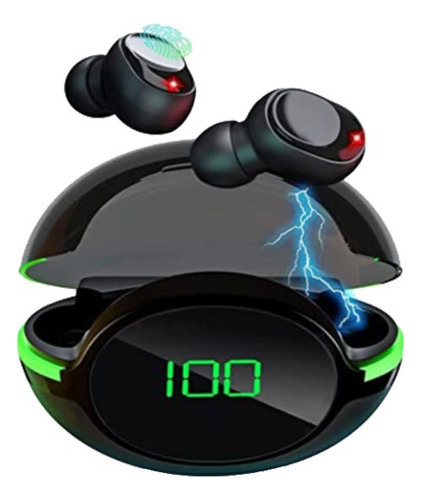 Auriculares Inalambricos Bluetooth Dinax Gaming Xtreme Pods5 Color Negro