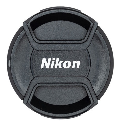 Tapa Lente Nikon 55 Mm Lc-55 Compatible Con Correa