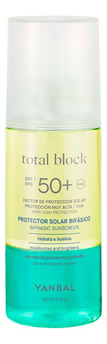 Total Block Bifásico Spf50 150ml Yanbal