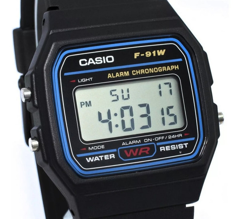 Reloj Clasico Unisex Casio Retro Vintage F91 Original Mayoreo