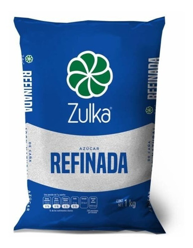 Zulka Azucar Refinada De 1kg