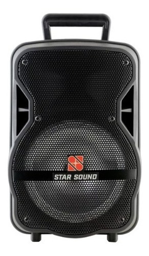 Caixa Ativa C/ Bateria Bluetooth Star Sound Ss80 By Staner 