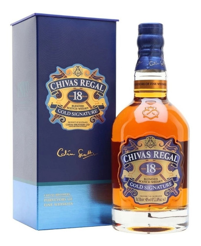 Whisky Chivas Regal 18 Anos 750 Ml