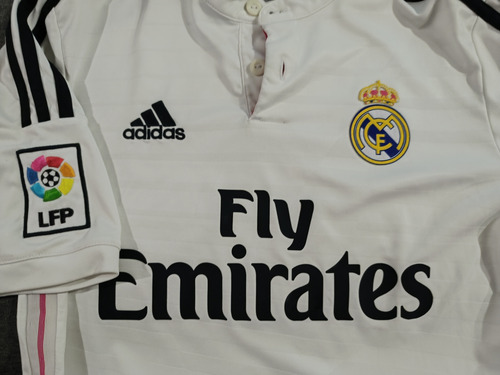 Jersey Real Madrid 2014 Local 9 Benzema Talla Chica (Usado)