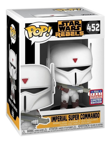 Funko Pop! Star Wars Rebels: Imperial Super Commando #452