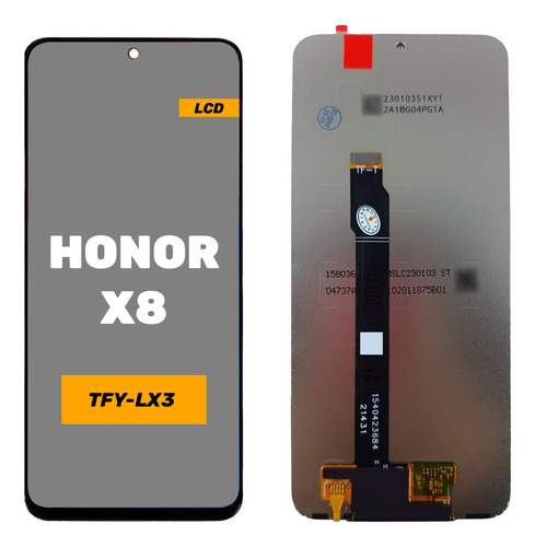 Pantalla Display Para Honor X8 Tfy-lx3 4g Lcd Ips