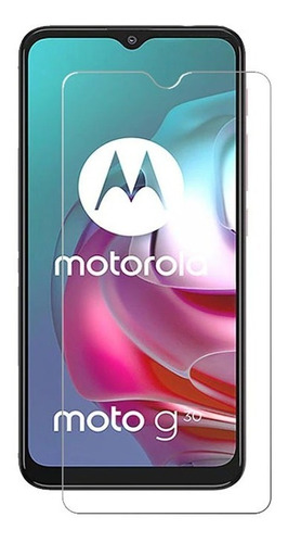 Film Vidrio Templado Glass Plano Para Motorola Moto G30 G10