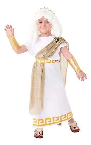 Disfraz De Zeus De La Mitología Griega Antigua De Cos Para E