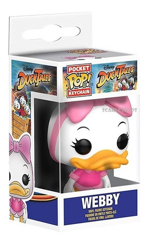 Funko Pop Llavero Duck Tales Weeby Patricia Disney Scarlet