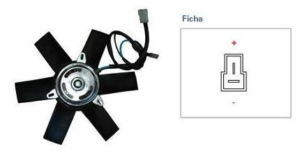 Electroventilador Fiat Fiorino Furgon 1.7 D Diesel 1995 Al 2