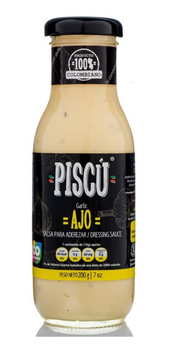 Salsas Piscú® Ajo Gourmet - g a $87